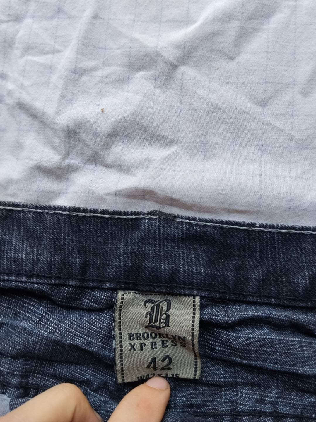 Brooklyn Xpress W42 Baggy Jorts Y2k