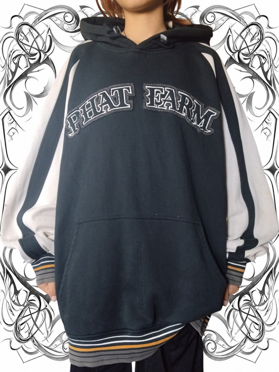 Phat Farm XXL Y2k Vintage HipHop Hoodie Oversize