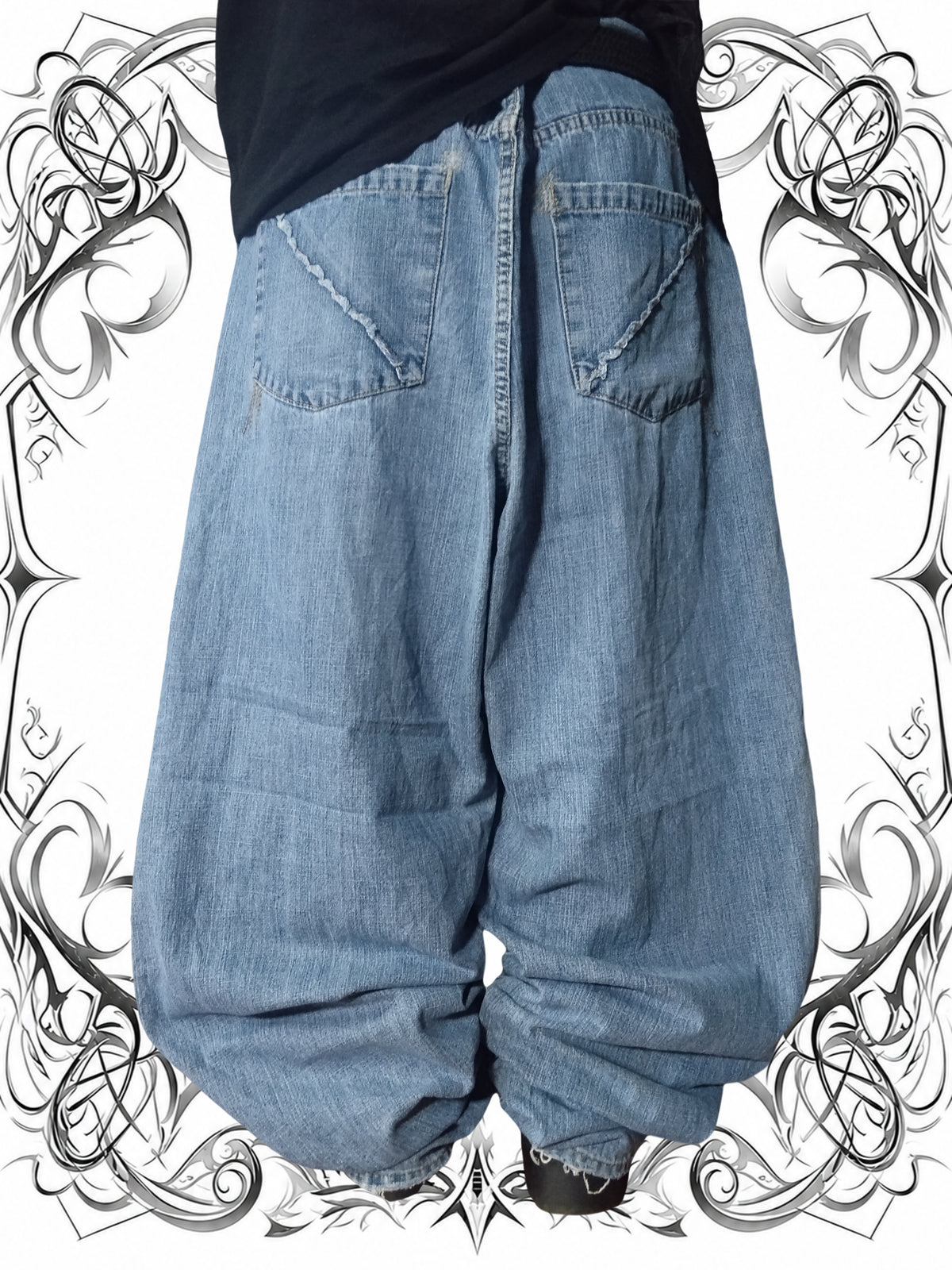 Southpole W38 Vintage Baggy Jeans Y2k No tab