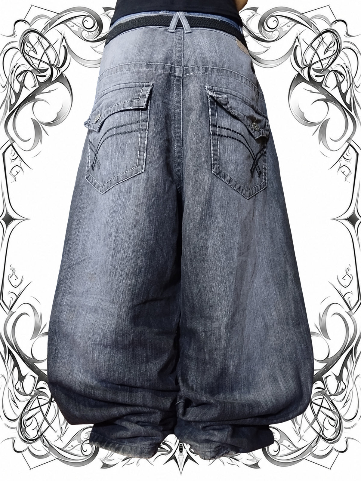 Southpole W44 Premium Baggy Jeans 1/1 Y2k
