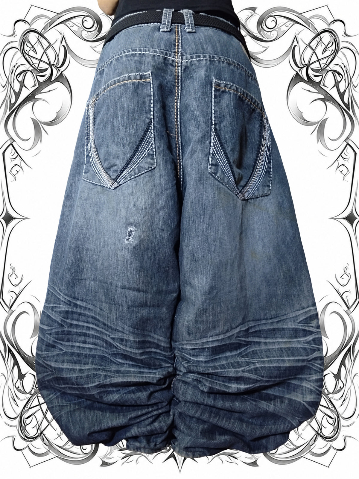 Southpole W48 Premium Baggy Jeans Y2k Vintage