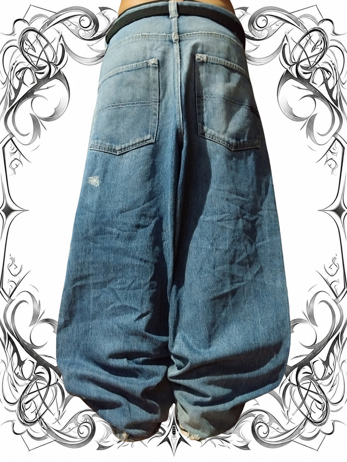 Southpole W34 Authentic Collection Baggy Jeans Y2k