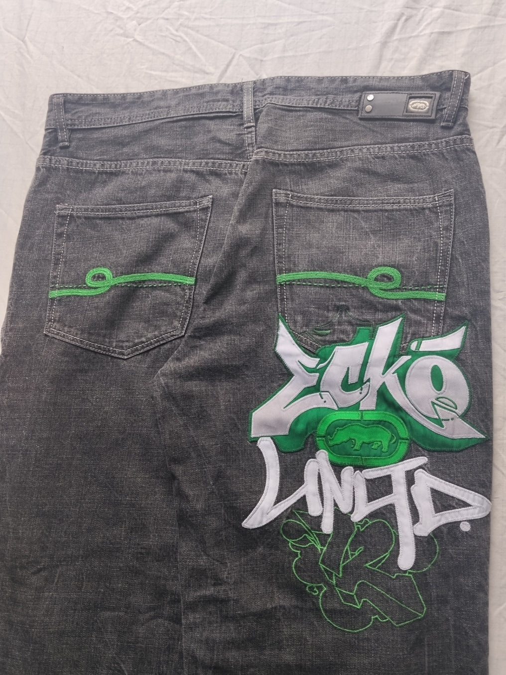 Ecko Unltd W38 Graffiti Baggy Jeans Y2k