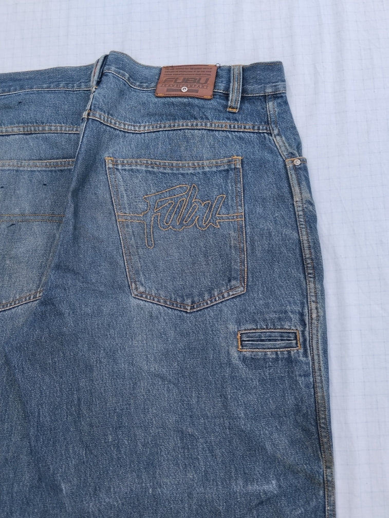 Fubu W38 Baggy Jeans Y2k HipHop Vintage