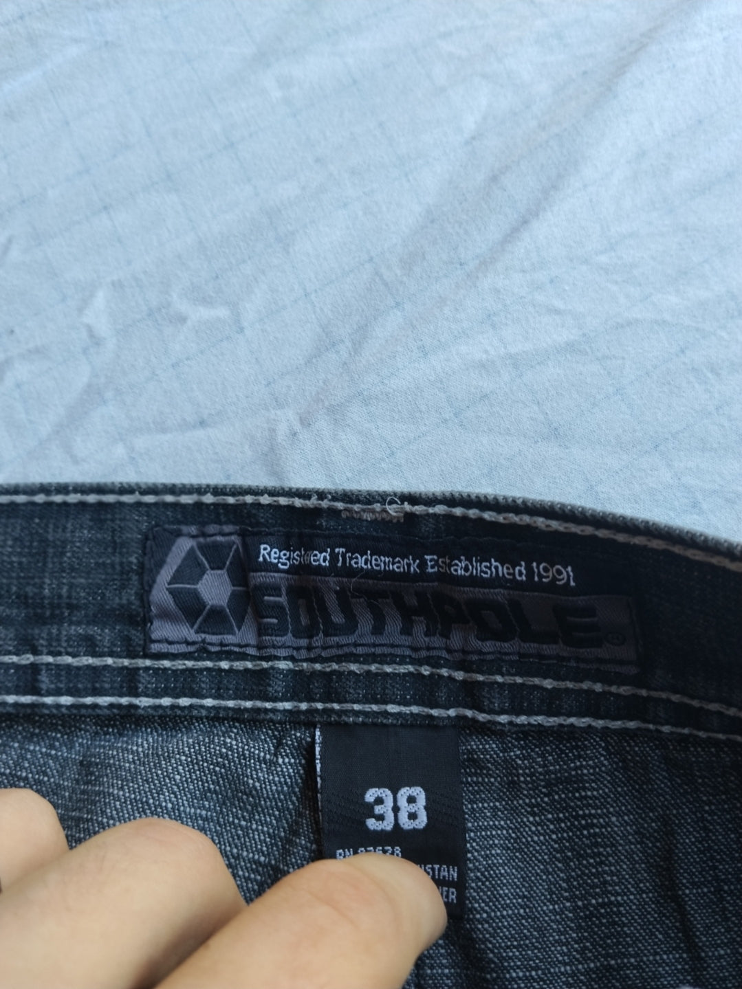 Southpole W38 Red Tab Og Baggy Jeans Y2k
