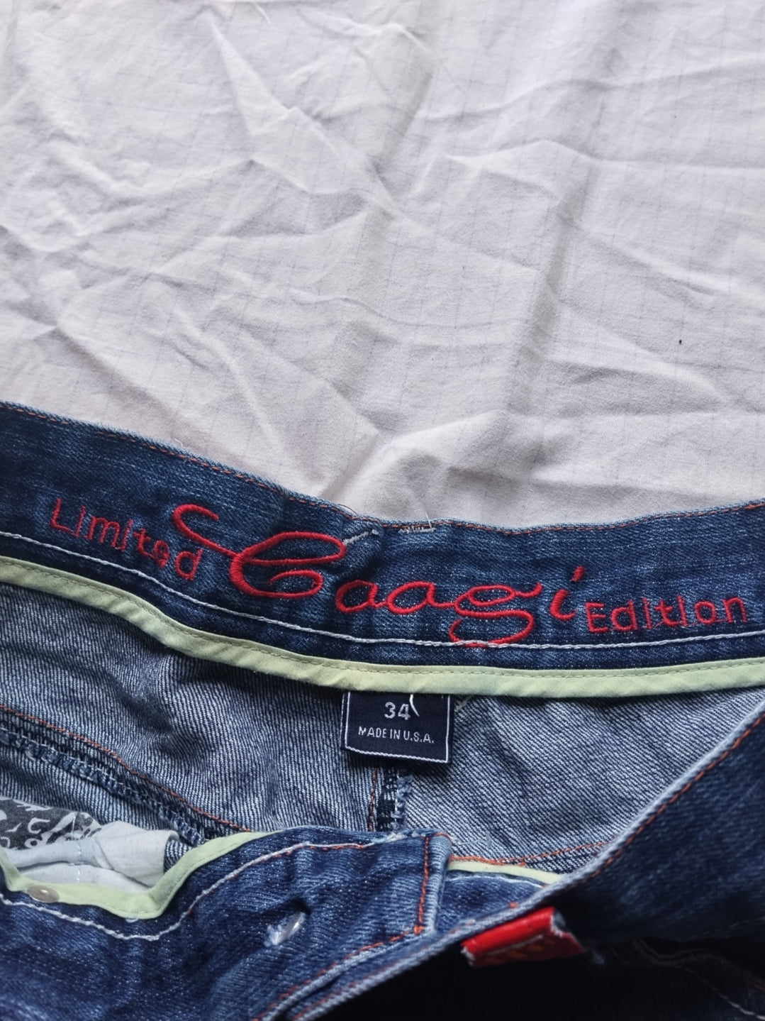 Coogi W34 Limited Edition Dragon Baggy Jeans Y2k