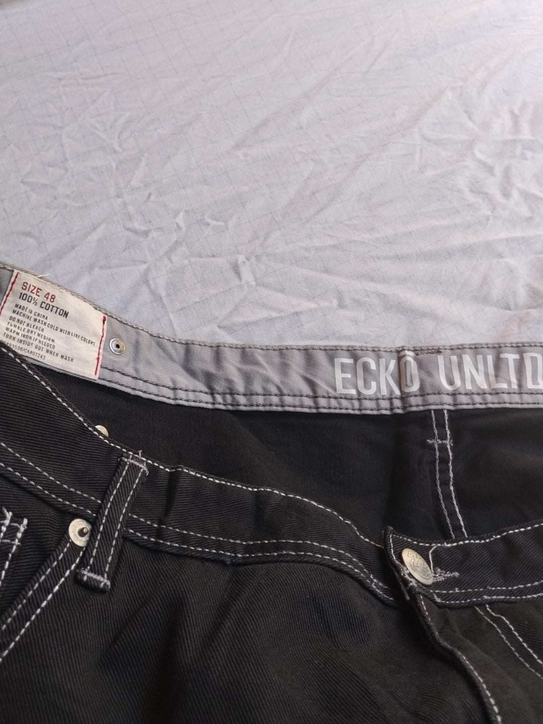 Ecko Unltd W48 Baggy Jeans Y2k
