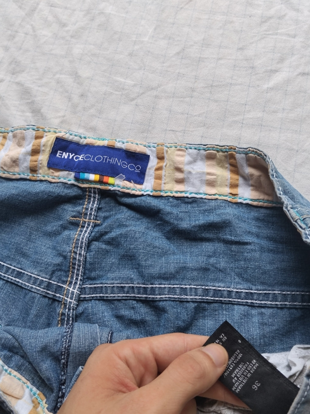 Enyce W36 HipHop Y2k Baggy Vintage Jorts