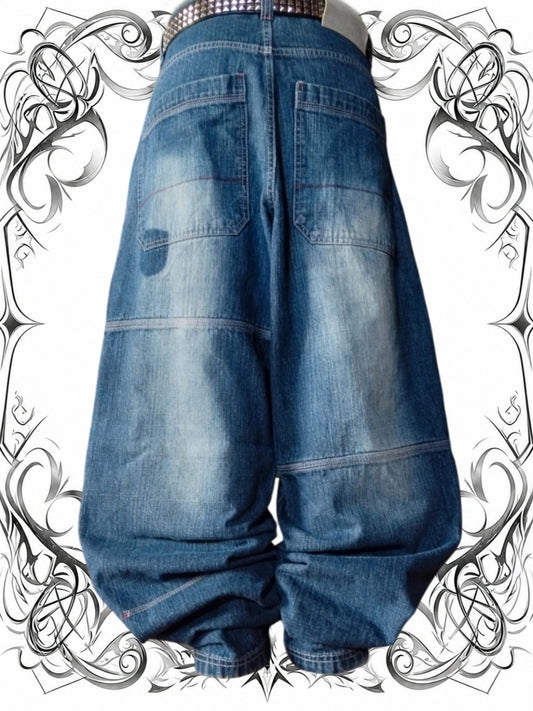 Southpole W34 No Tab Baggy Jeans Vintage Y2k