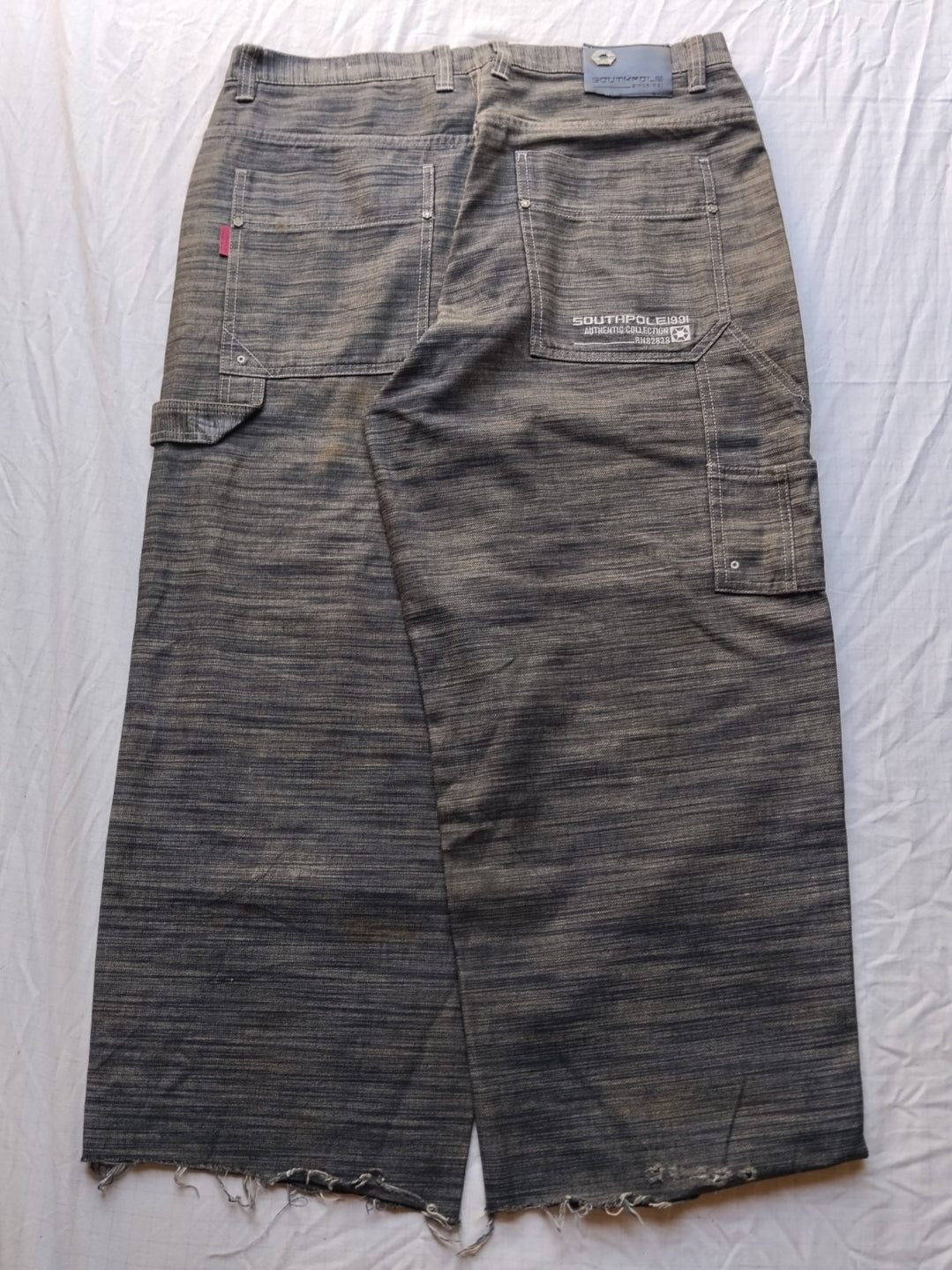 Southpole W38 Shiny Baggy Jeans Y2k