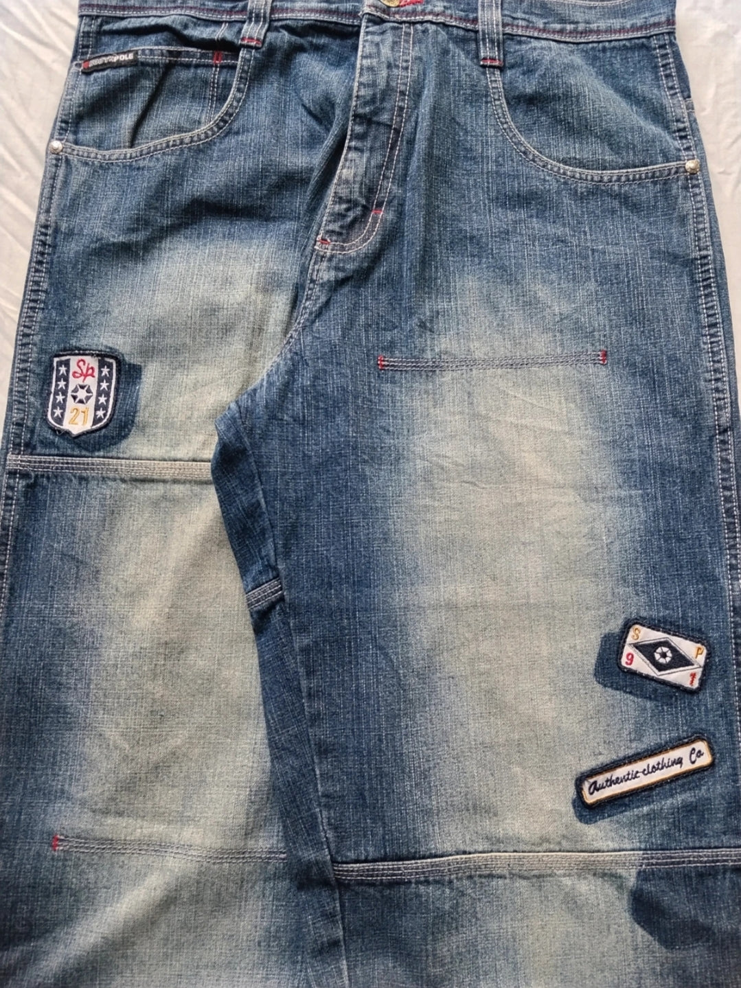 Southpole W34 No Tab Baggy Jeans Vintage Y2k