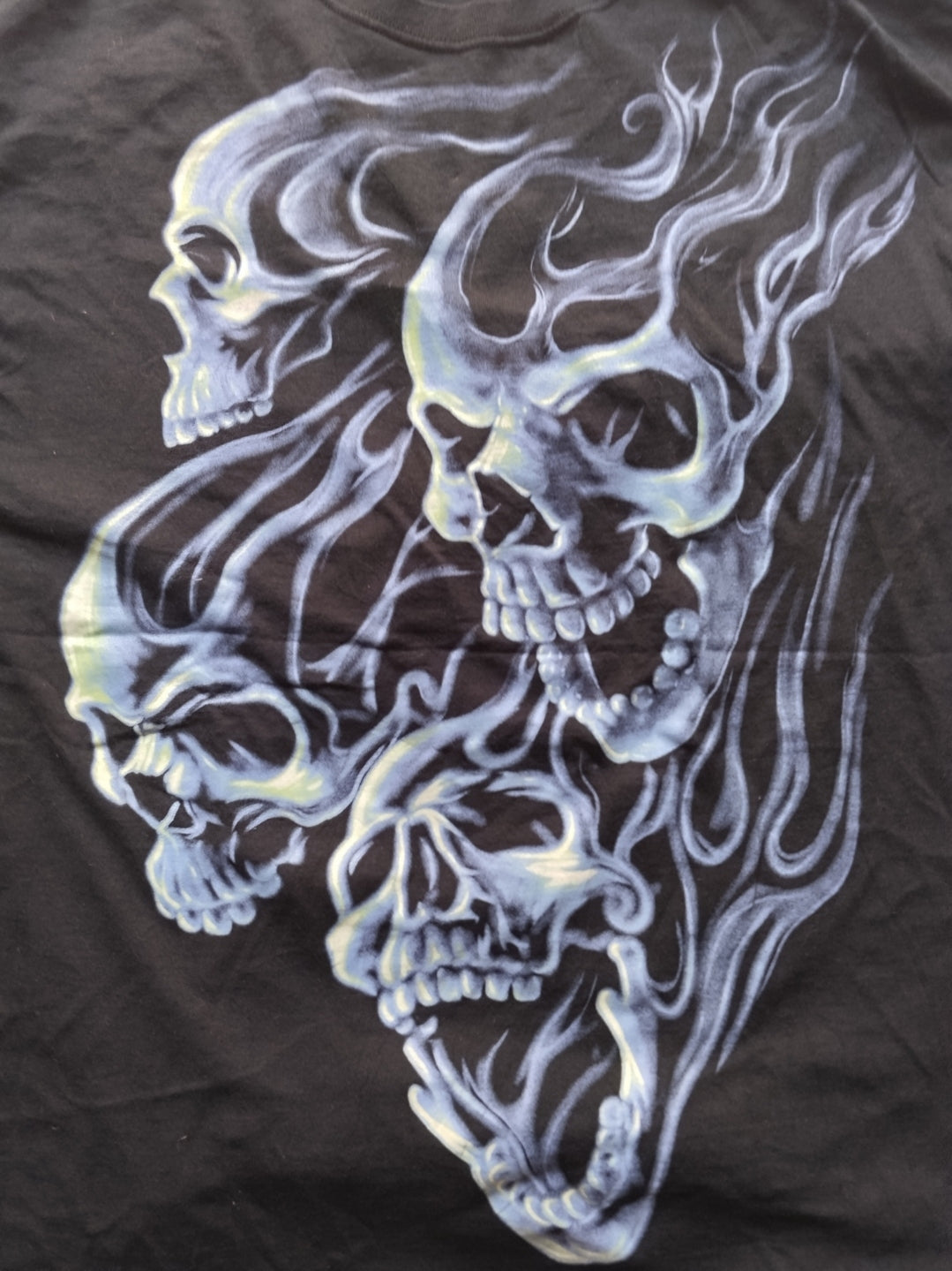 Unbranded L-XL Skull Vintage T-shirt