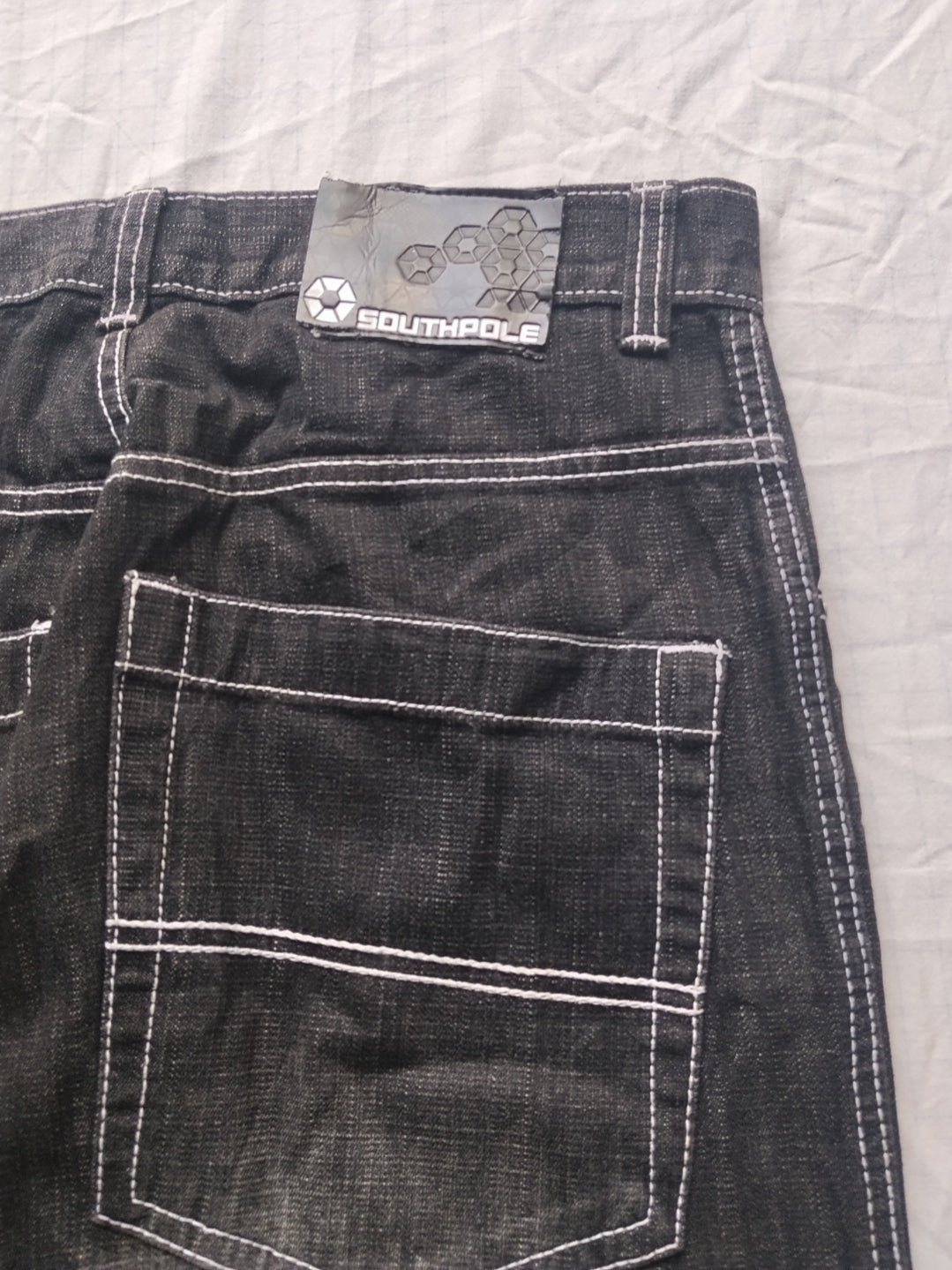 Southpole W34 Charcoal Baggy Jeans Y2k Vintage