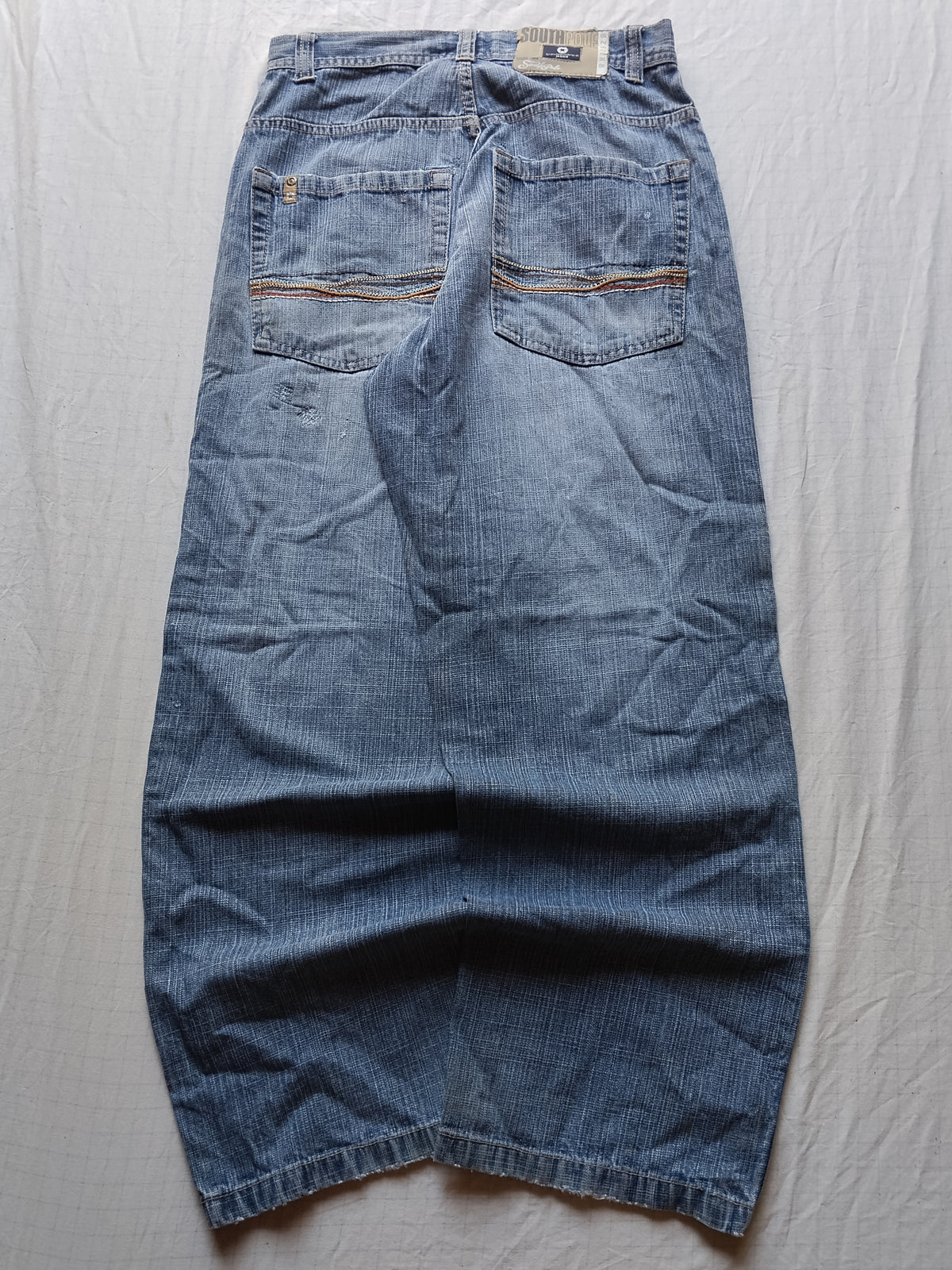 Southpole W29 Chains Black Tab Baggy Jeans Y2k