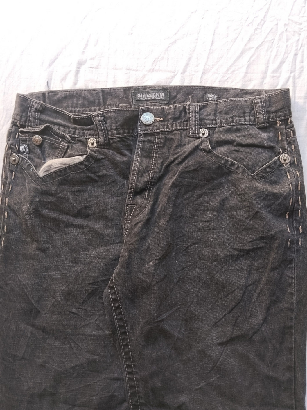 Mek Dnm W40 Bootcut Y2k Jeans Vintage