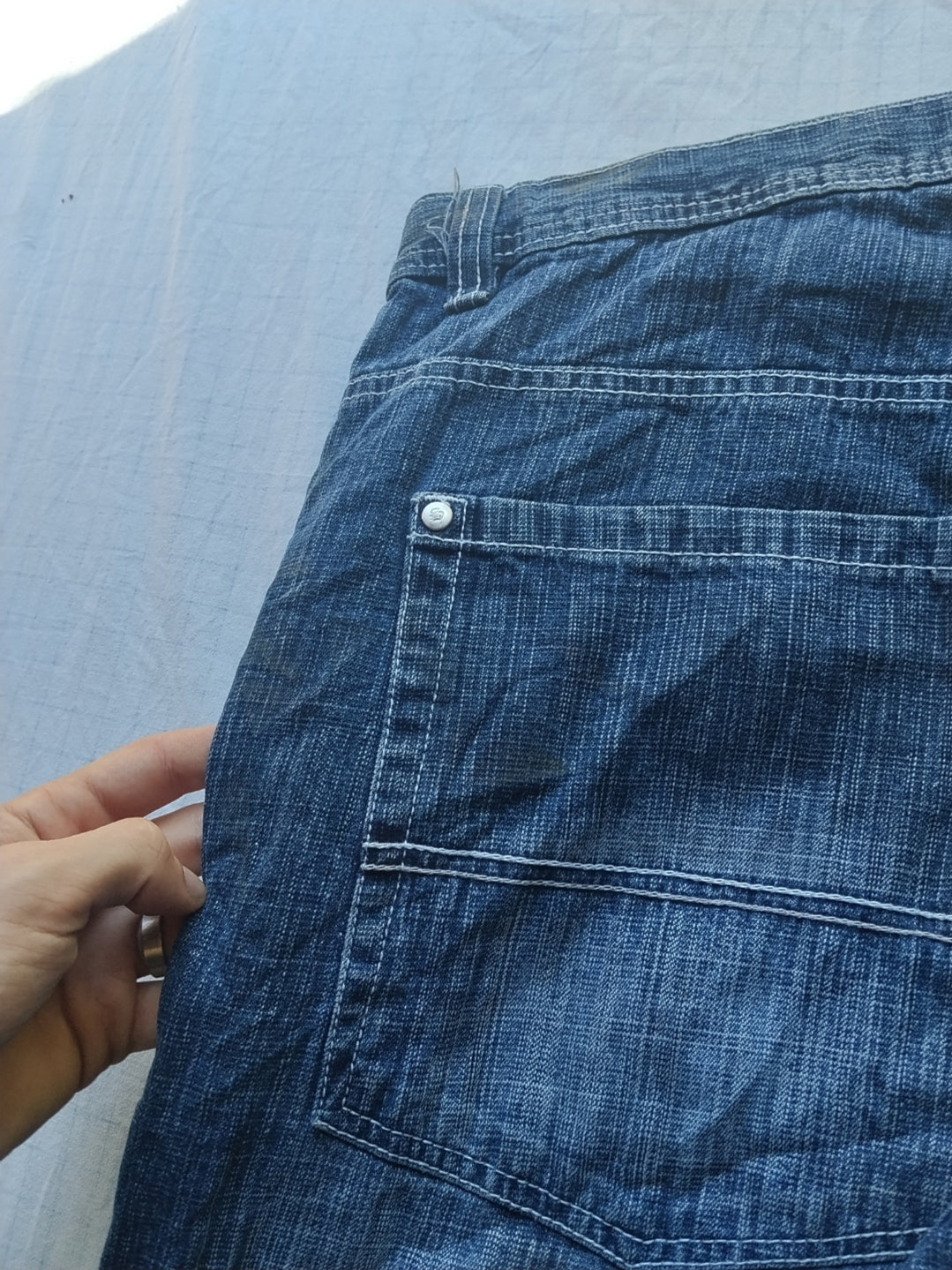 Southpole W42 Red Tab Baggy Jeans Y2k