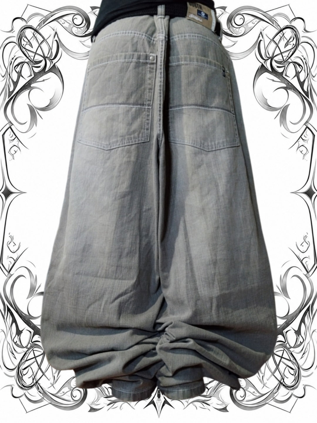 Southpole W42 Navy Tab Jesse Pinkman Baggy Y2k Jeans