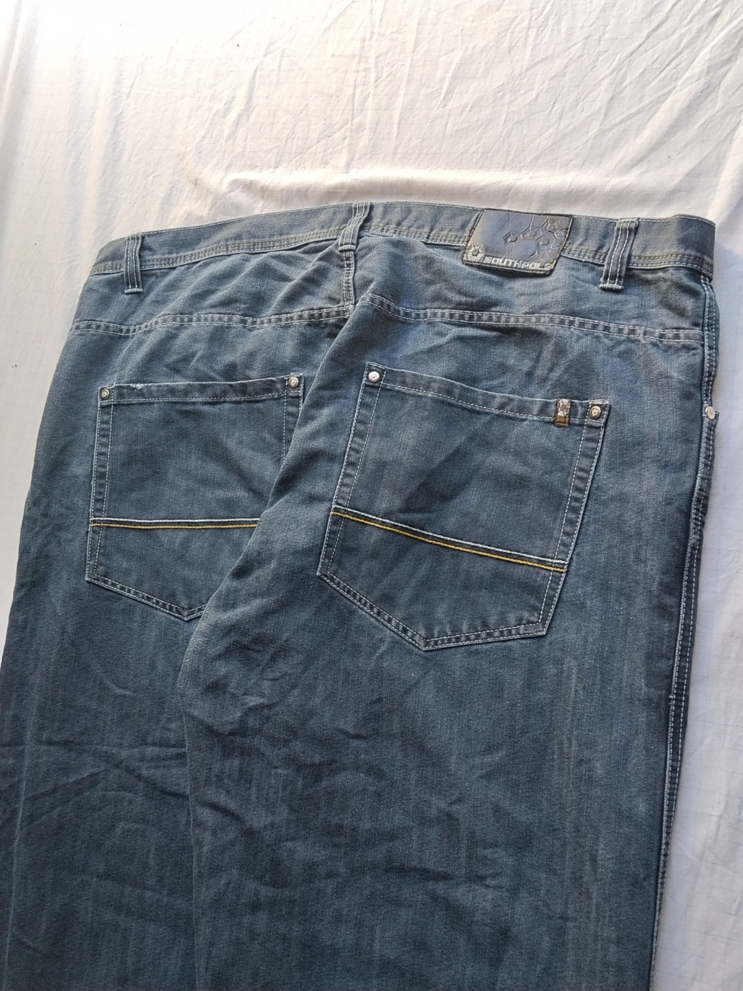 Southpole W50 Brown Tab Baggy Jeans Y2k