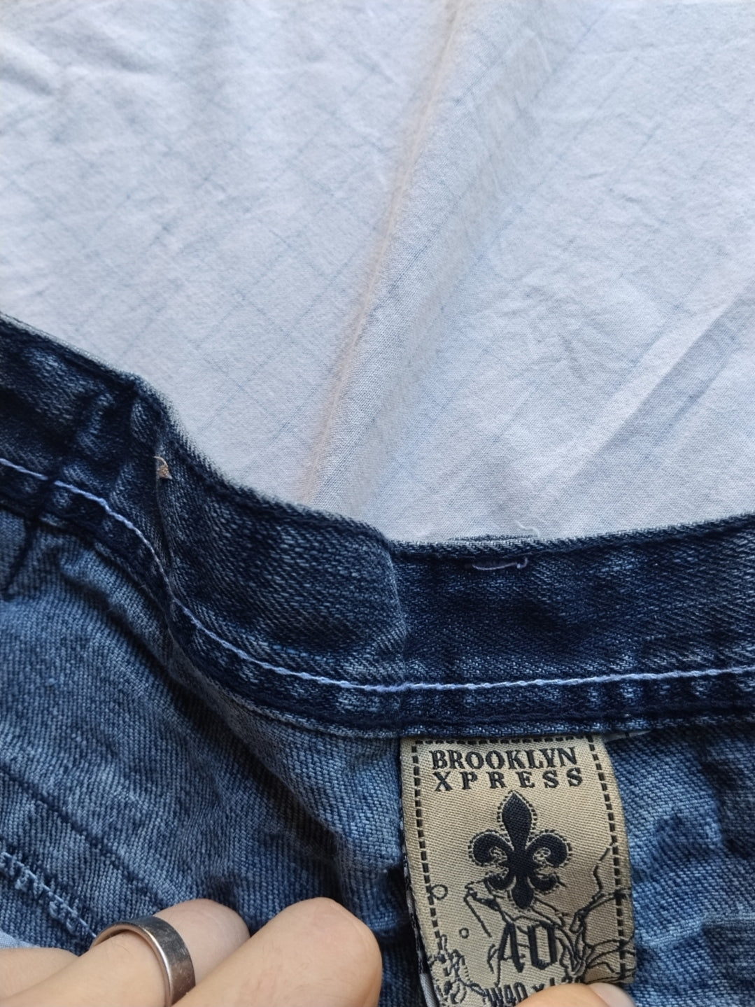 Brooklyn Xpress W40 Baggy Jeans Y2k