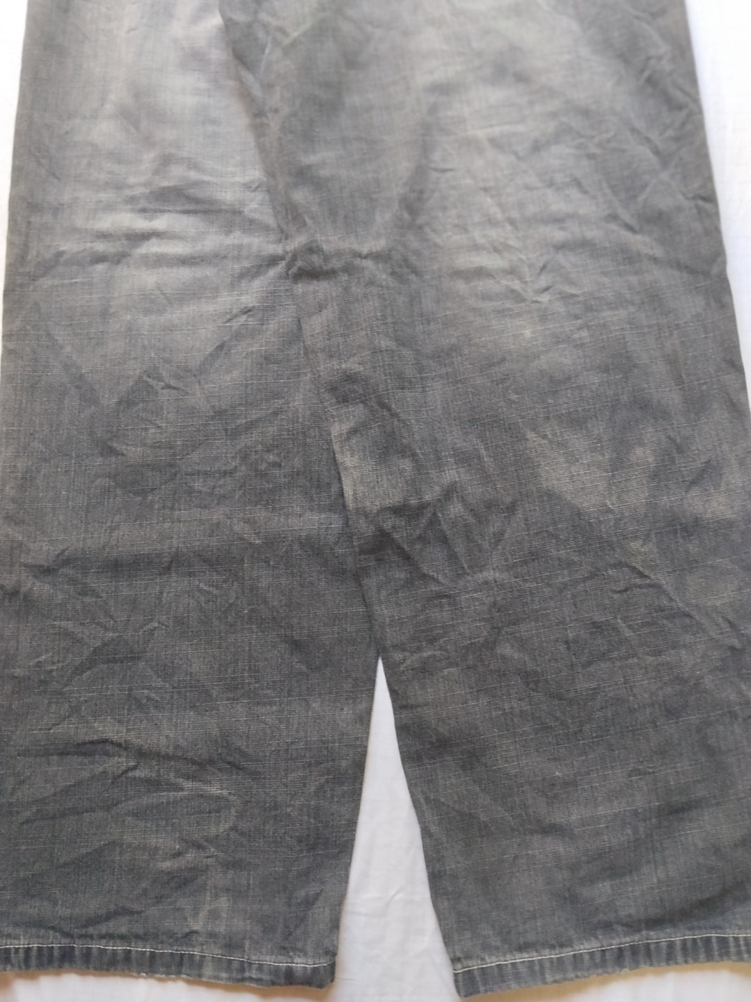 Southpole W42 Cream Tabs Vintage Baggy Jeans Y2k