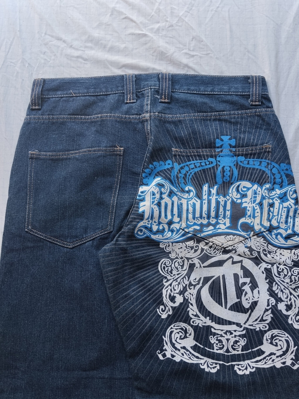 Townz W34 Baggy Jeans Y2k Vintage Graphic