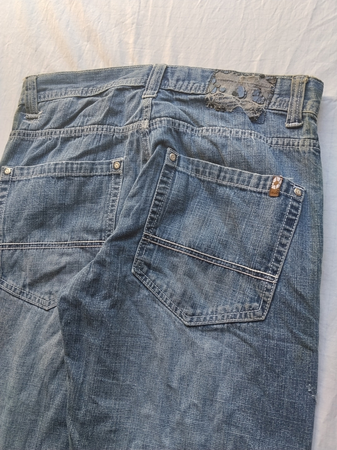Southpole W34 Brown Tab Baggy Jeans Y2k Vintage