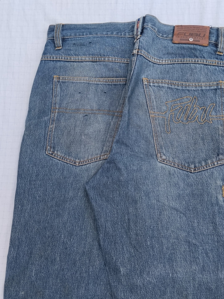 Fubu W38 Baggy Jeans Y2k HipHop Vintage