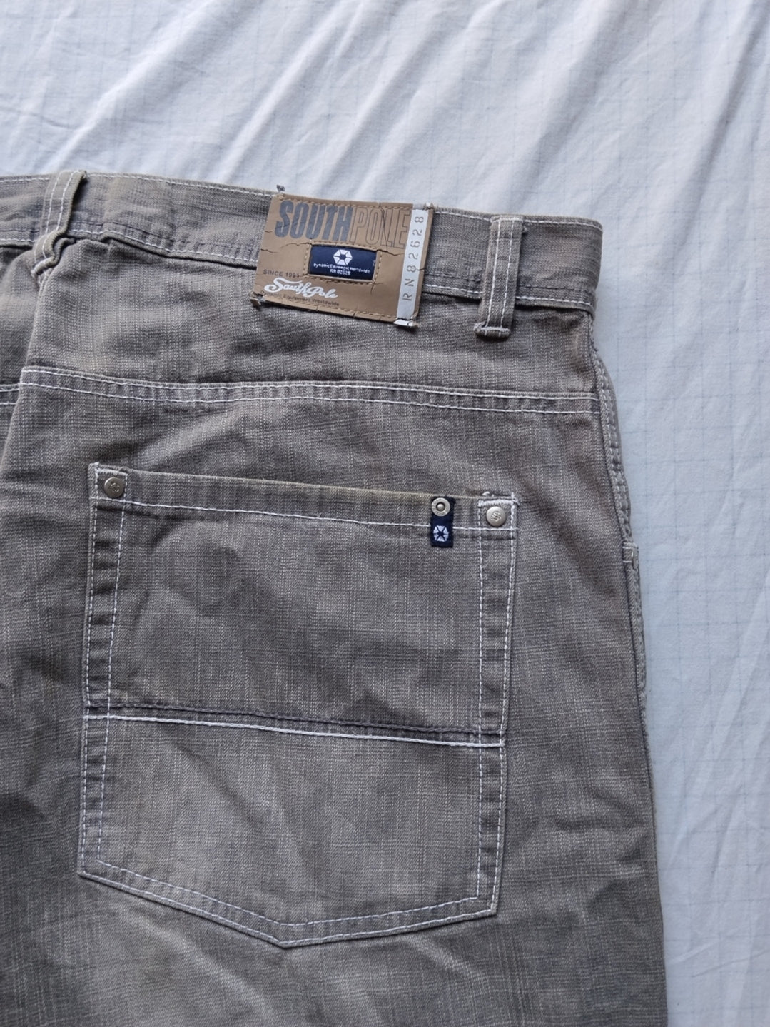 Southpole W42 Navy Tab Jesse Pinkman Baggy Y2k Jeans