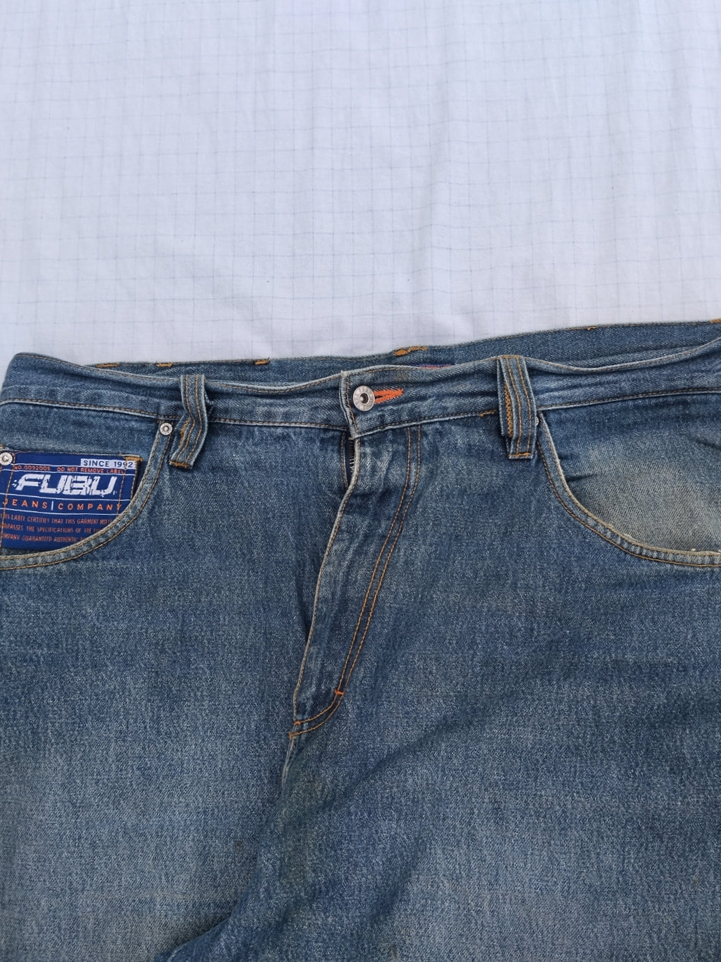 Fubu W38 Baggy Jeans Y2k HipHop Vintage