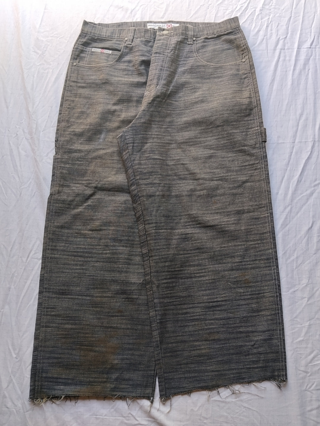 Southpole W38 Shiny Baggy Jeans Y2k