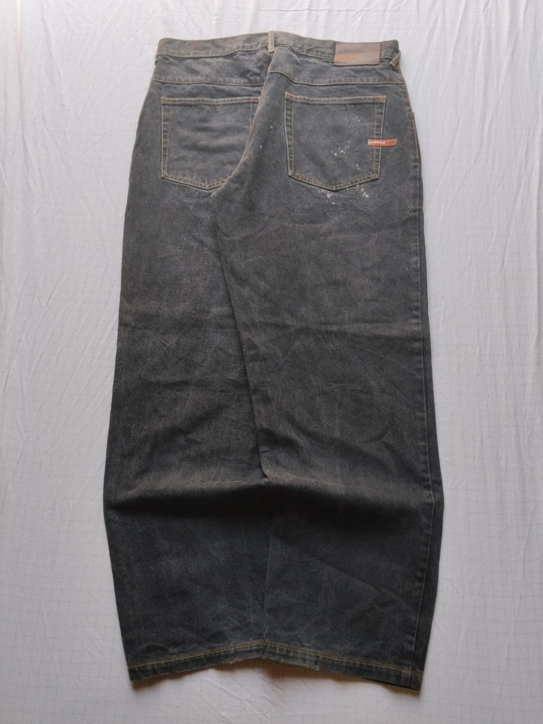 Platinum Fubu W36 Fat Albert Baggy Jeans Y2k
