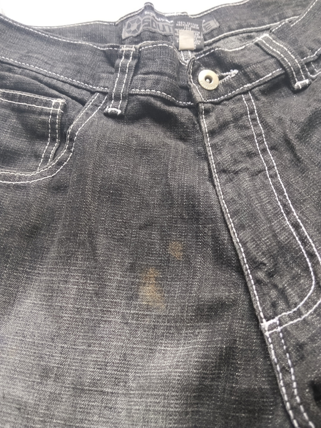 Southpole W34 Charcoal Baggy Jeans Y2k Vintage