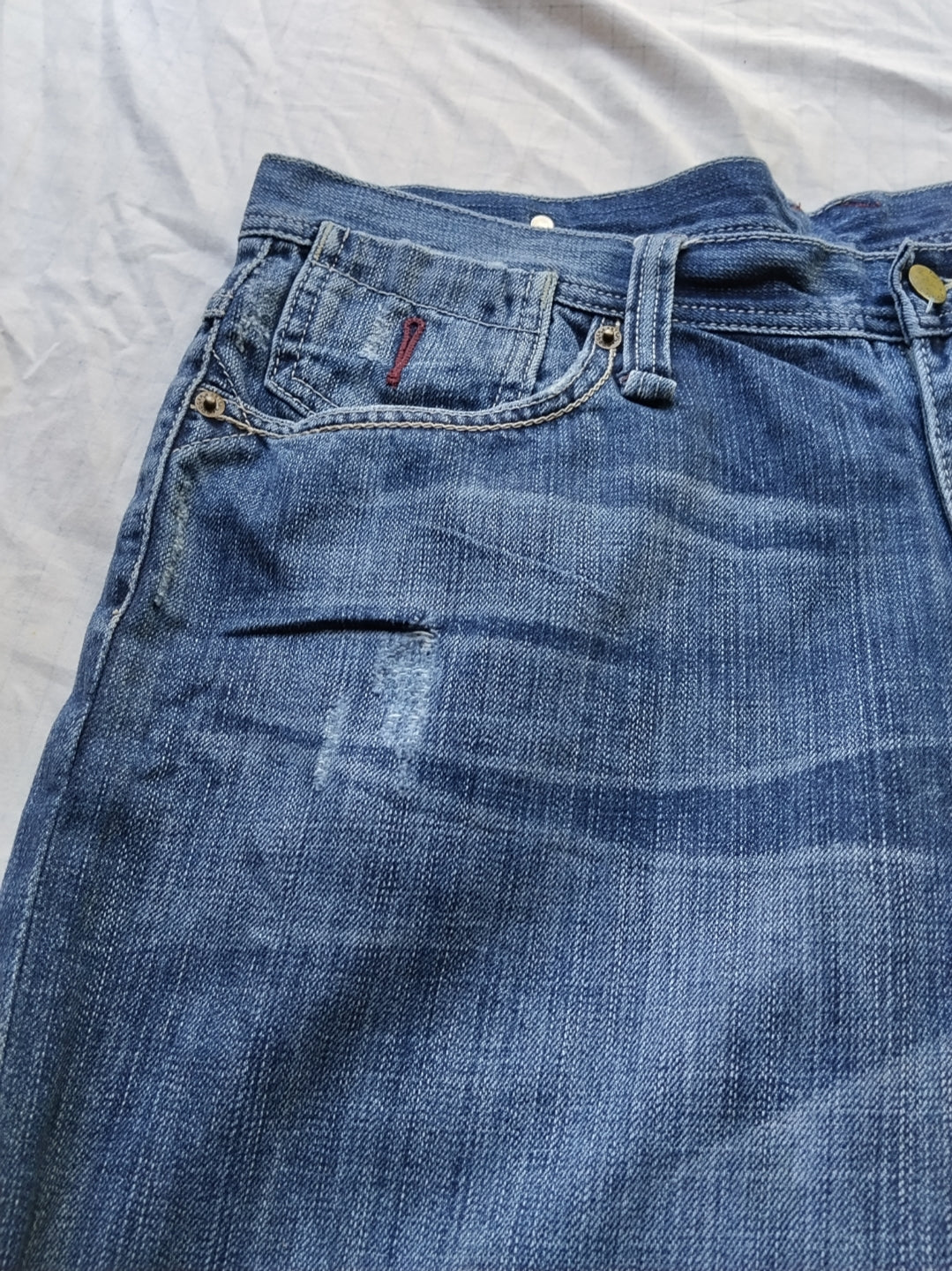 Artful Dodger W36 Velour Y2k Vintage Jeans