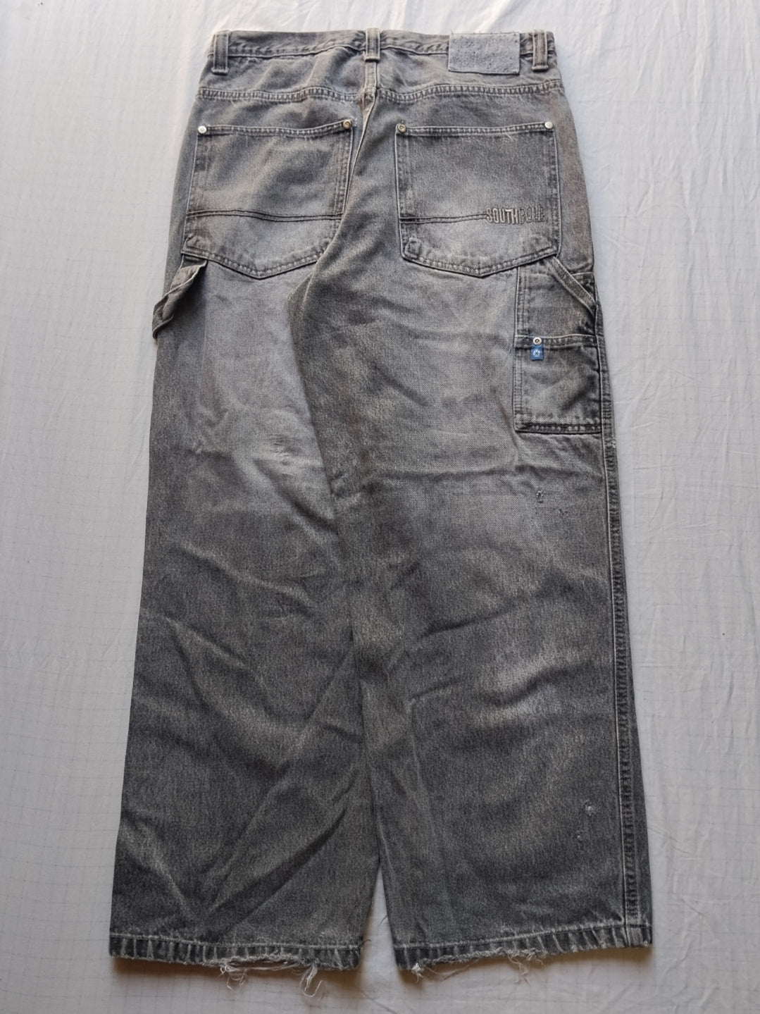 Southpole W34 Carpenter Blue Tab Baggy Jeans Y2k