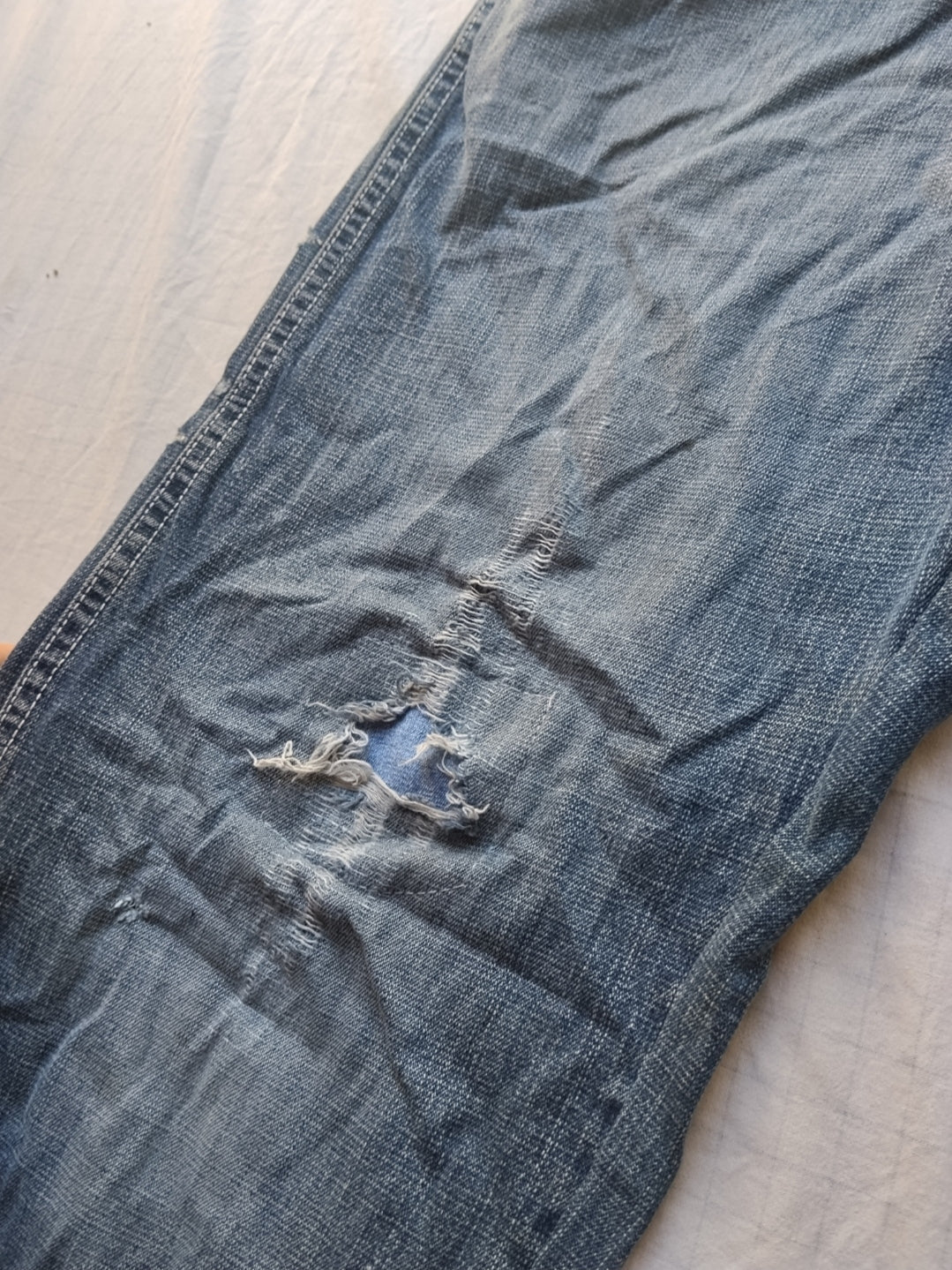 Southpole W34 Brown Tab Baggy Jeans Y2k Vintage