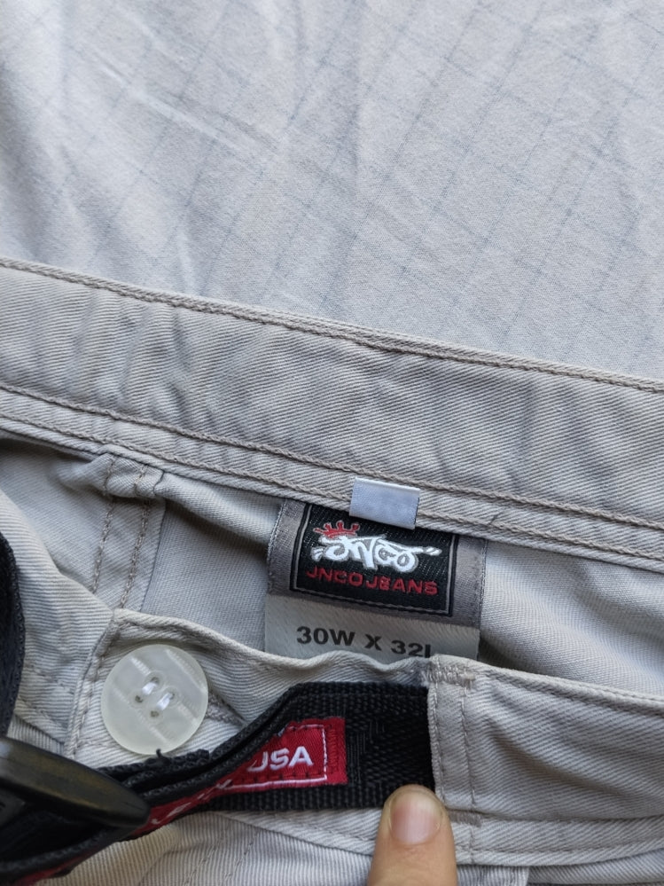 Jnco W30x32 Baggy Cargo Vintage Y2k