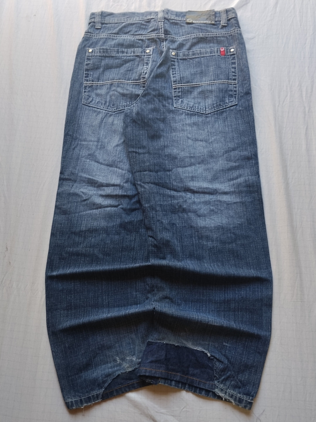 Southpole W34 Red Tab Baggy Jeans Y2k