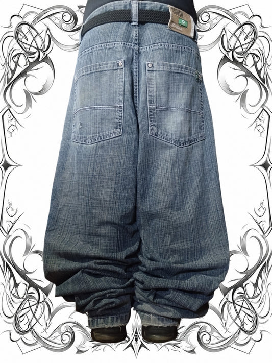 Southpole W32 Green Tab Baggy Jeans Og