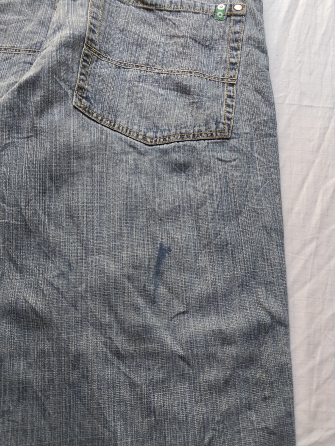 Southpole W38 Green Tab Og Baggy Jeans Y2k