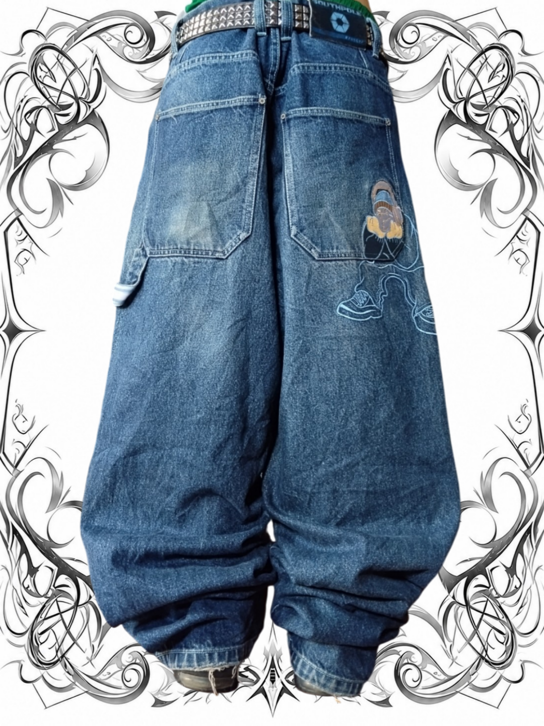 Southpole W36 Bboy Dj Baggy Jeans Y2k