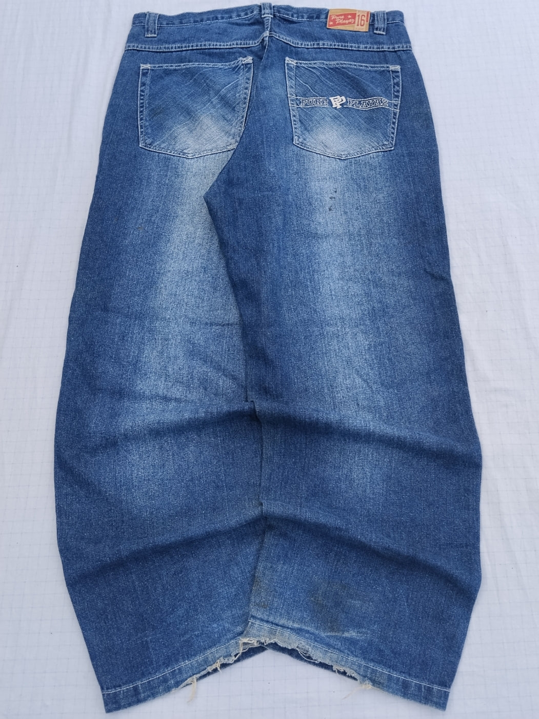 Pure Playaz W38 Baggy Jeans Y2K