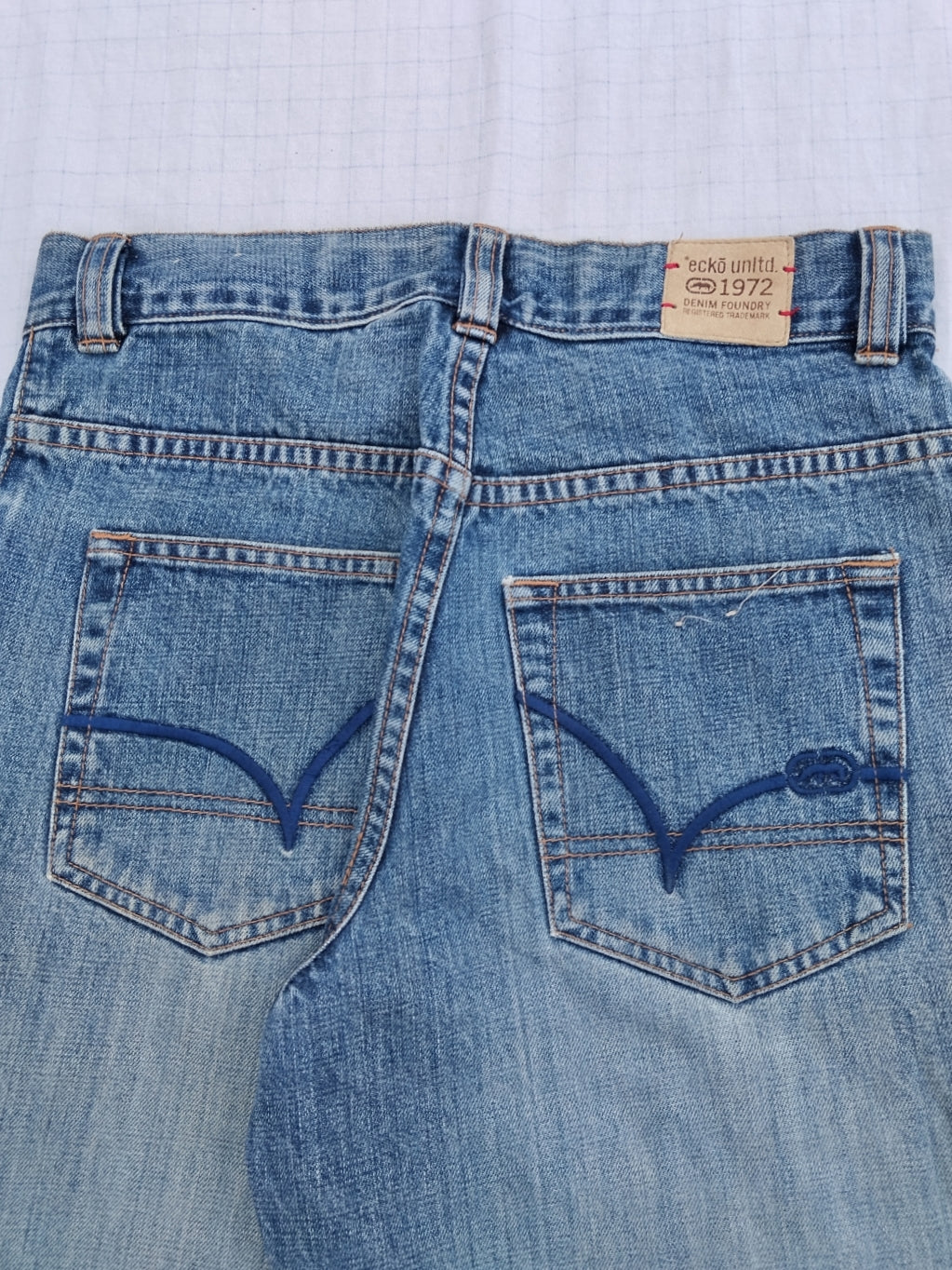 Ecko Unltd W29 Baggy Jeans Y2k Vintage