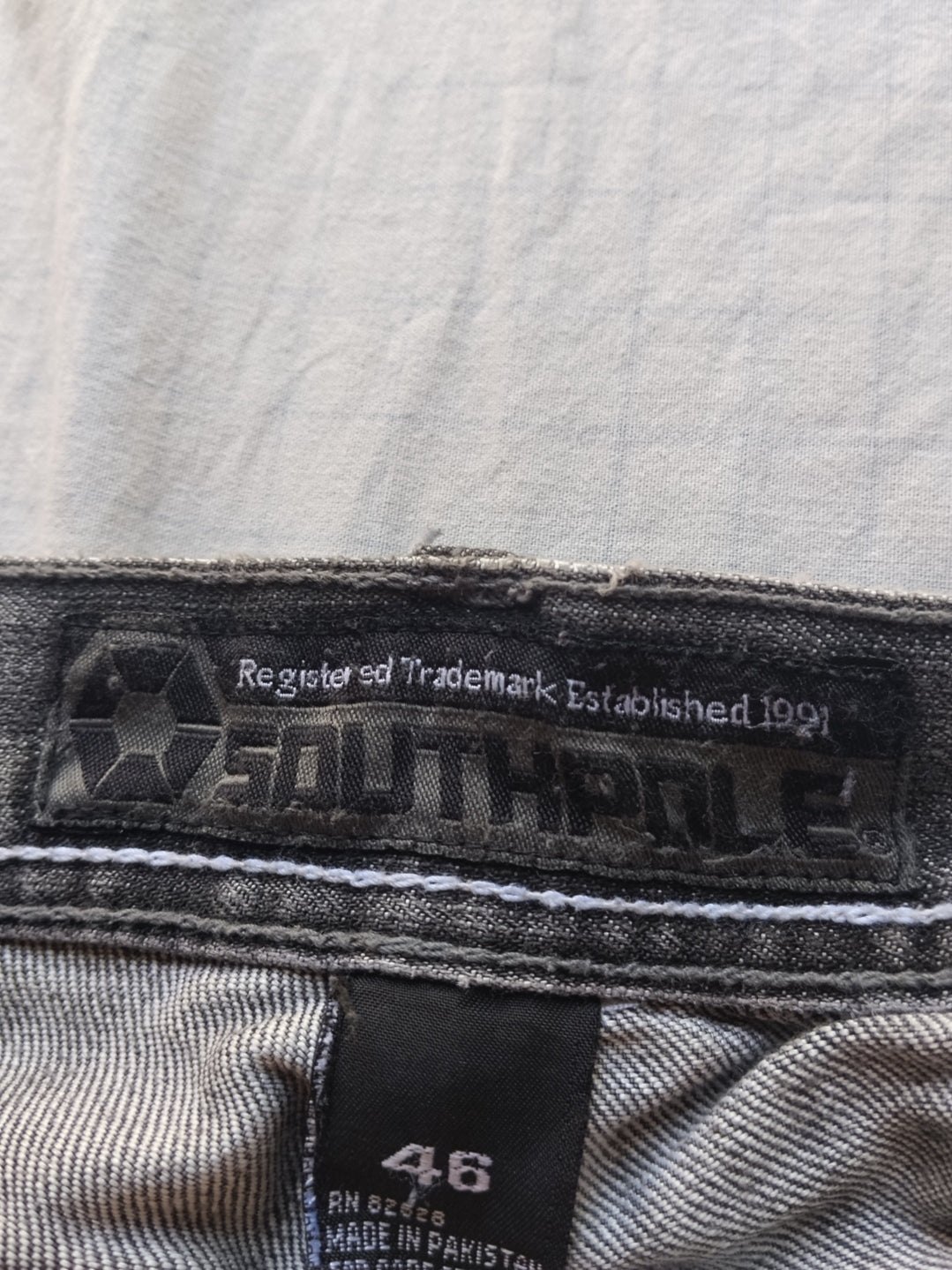 Southpole W46 Red Tab Rainwash Y2k Baggy Jeans