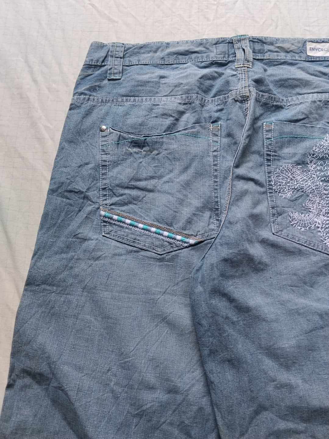 Enyce W36 HipHop Y2k Baggy Vintage Jorts