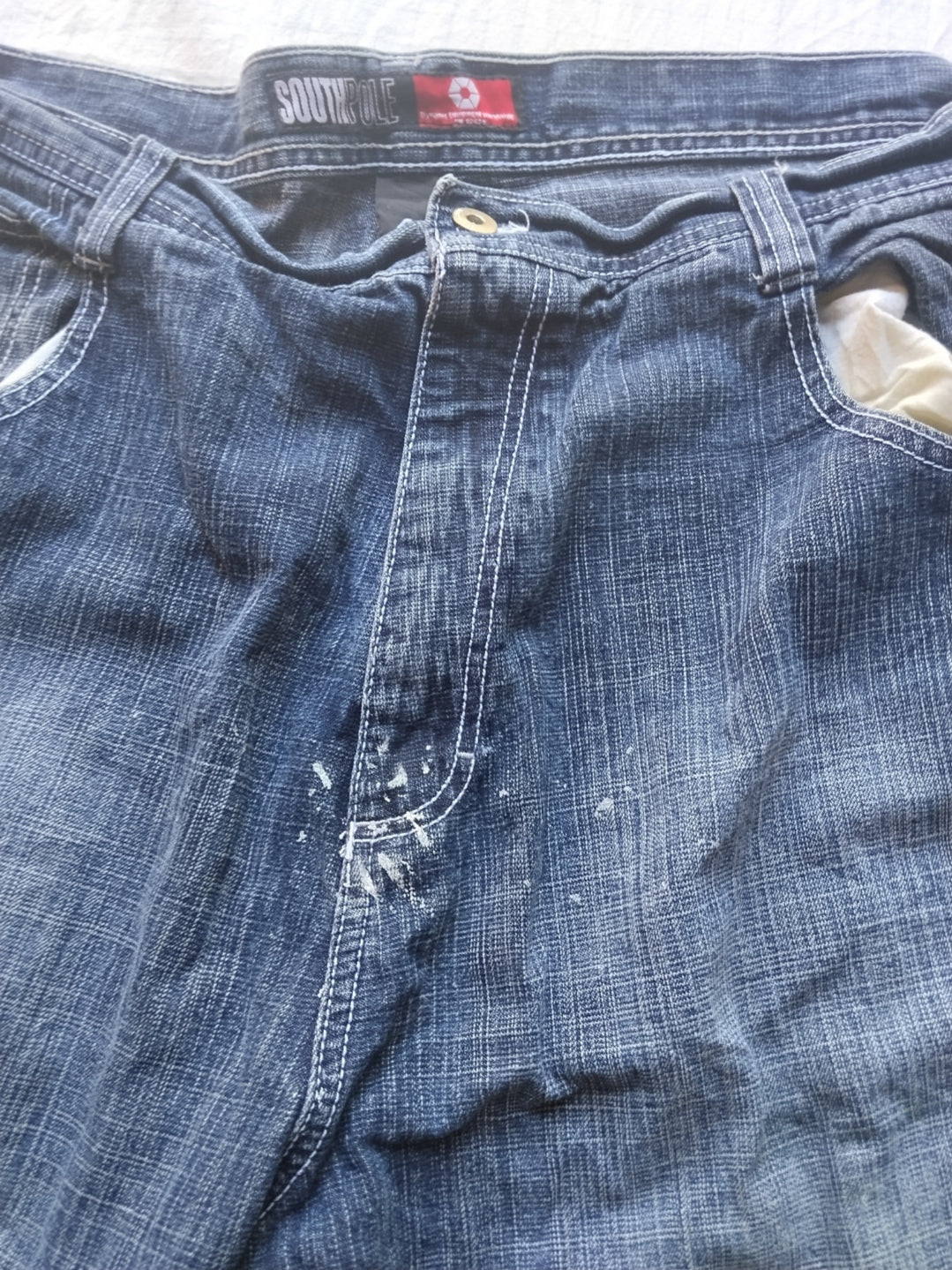 Southpole W42 Red Tab Baggy Jeans Y2k Vintage