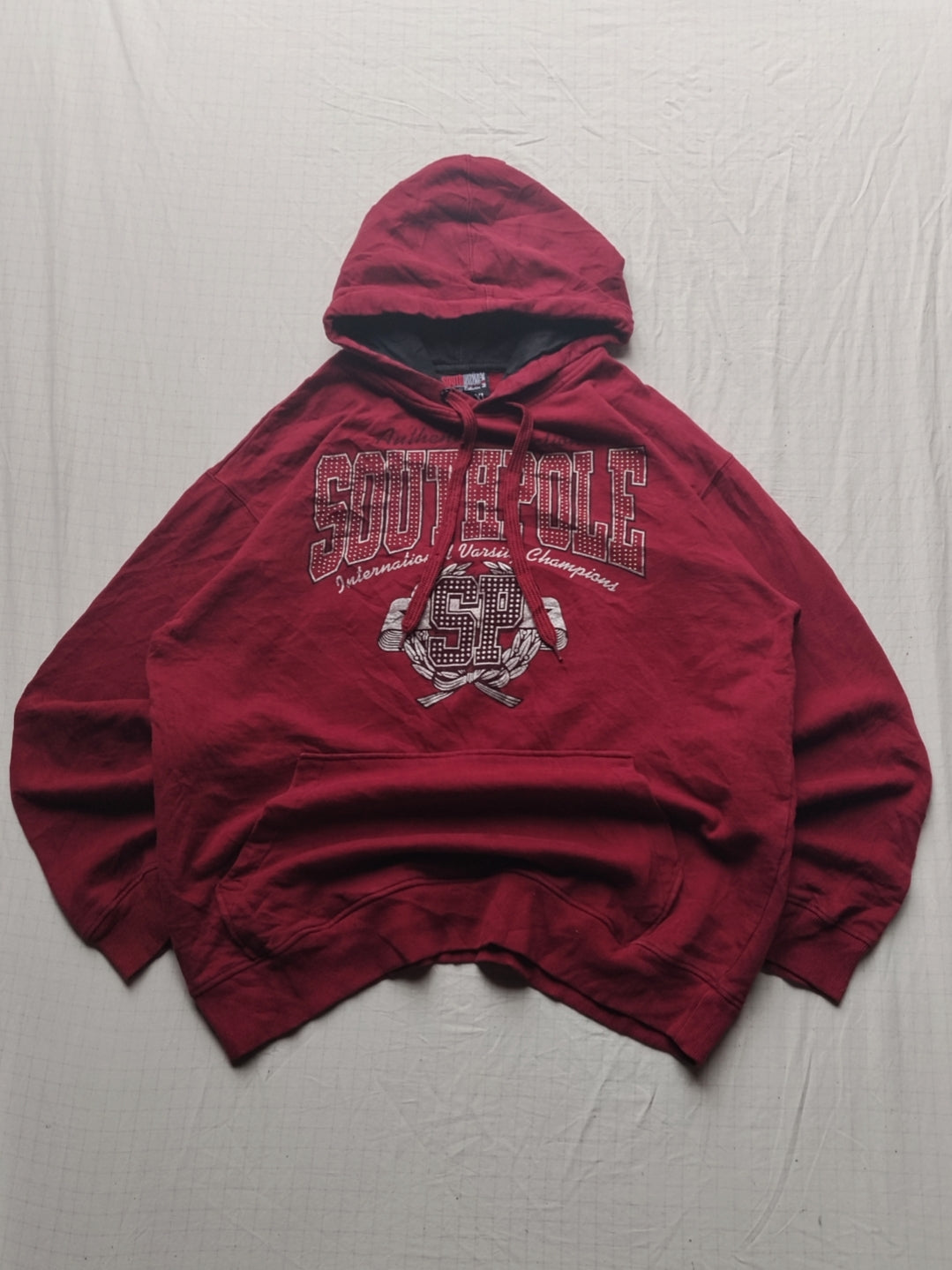 Southpole XL Embroidered Vintage Oversize Y2k Hoodie