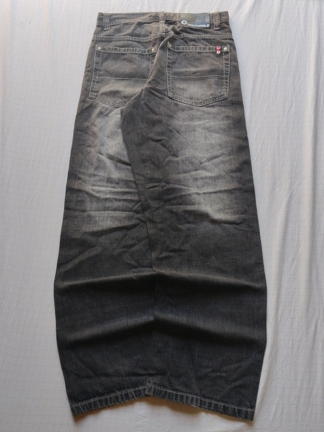 Southpole W29 Red Tab Vintage Y2k Baggy Jeans HipHop