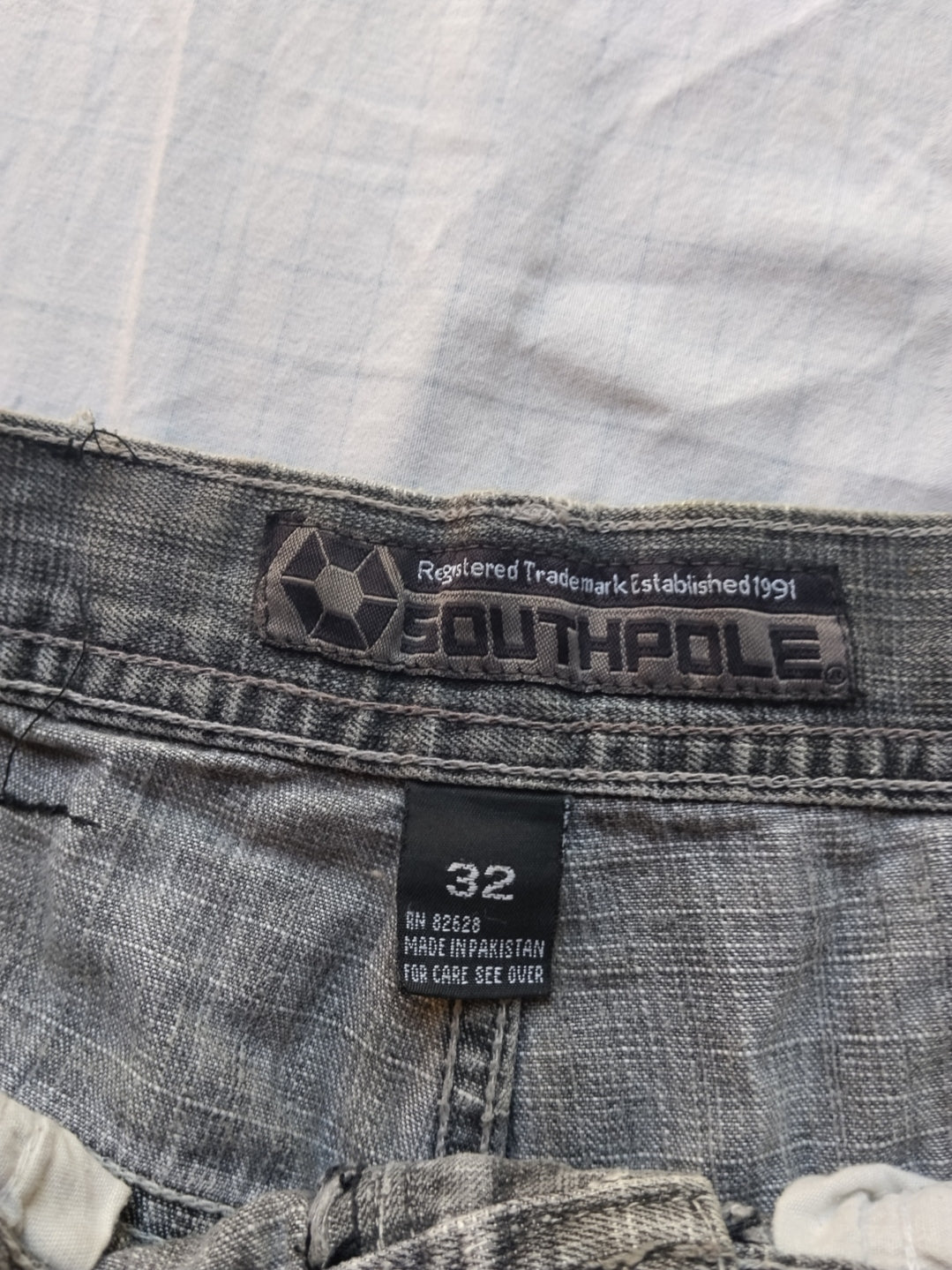 Southpole W32 Red Tab Vintage HipHop Y2k