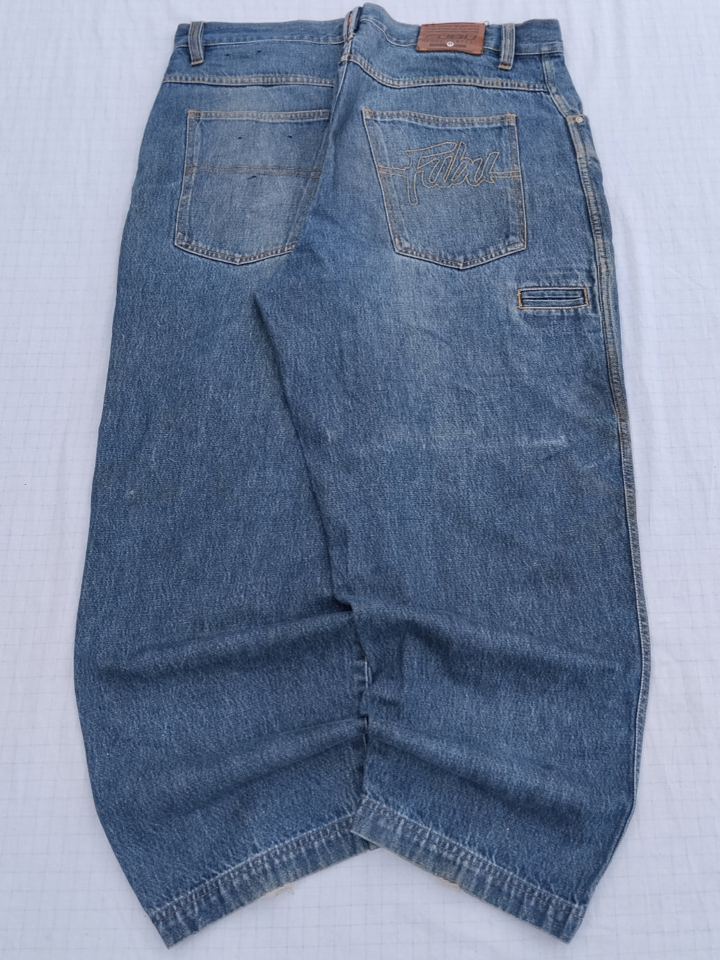 Fubu W38 Baggy Jeans Y2k HipHop Vintage