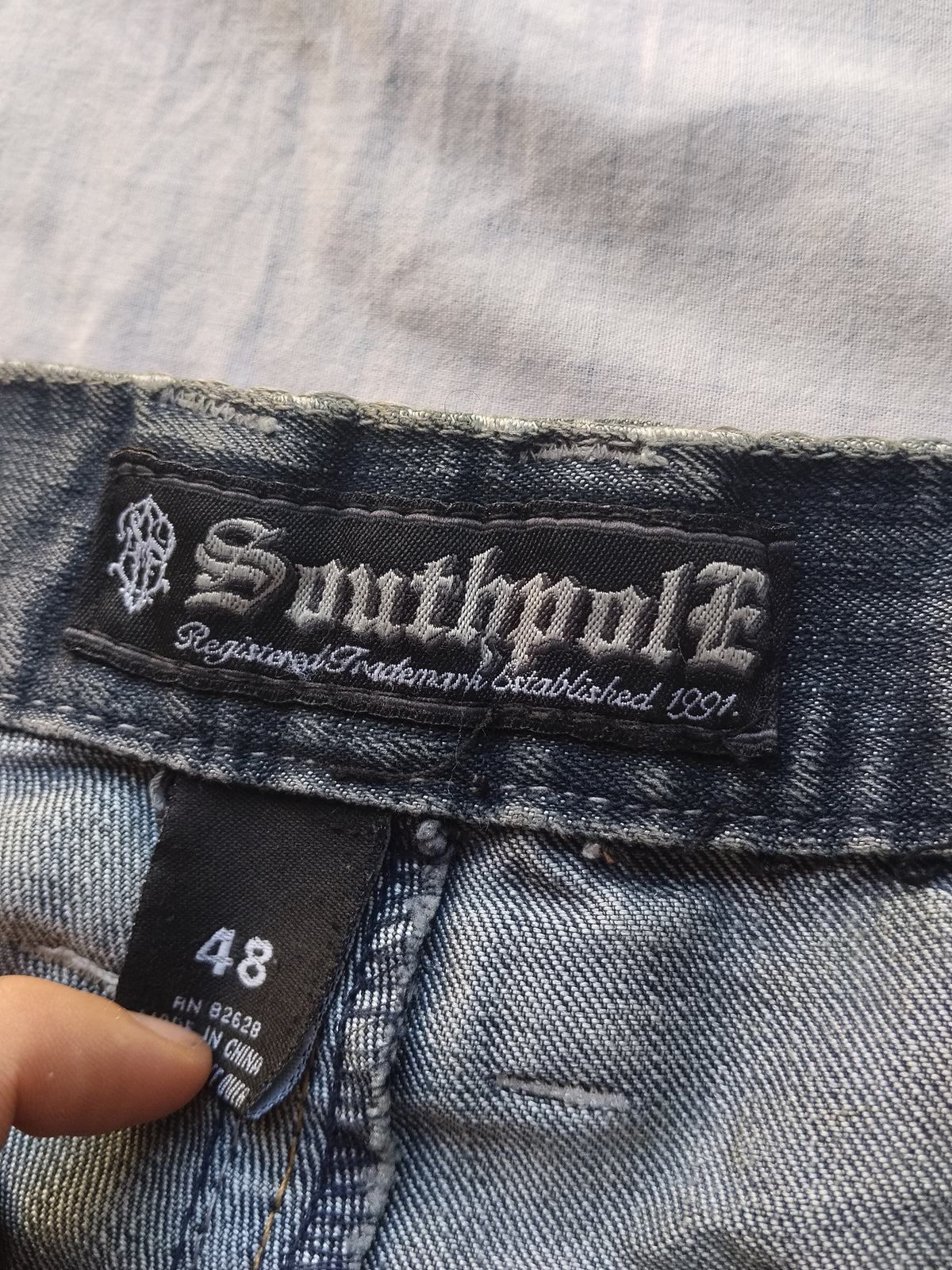 Southpole W48 Premium Baggy Jeans Y2k Vintage